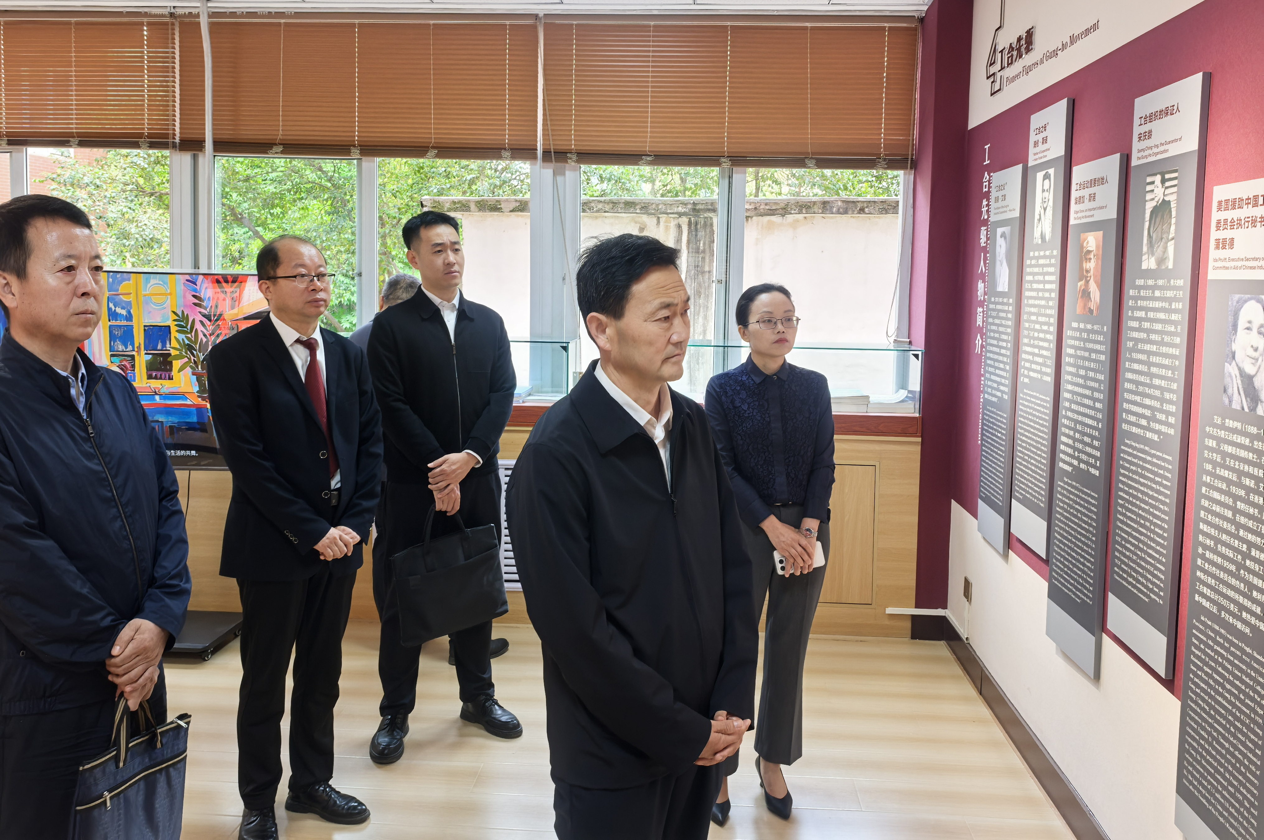 宝鸡市人大常委会副主任宁怀彬一行来我校调研西北工合研究中心建设工作-宝鸡文理学院