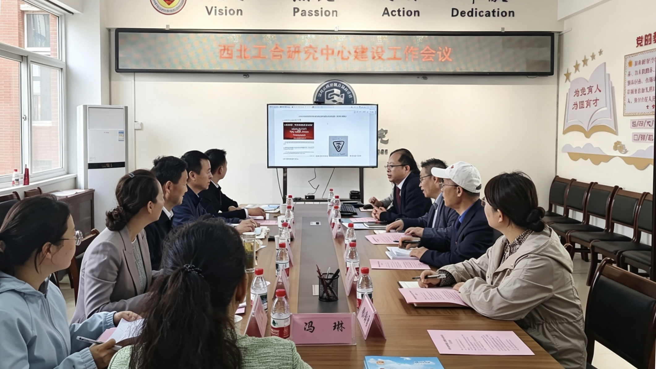 宝鸡市人大常委会副主任宁怀彬一行来我校调研西北工合研究中心建设工作-宝鸡文理学院